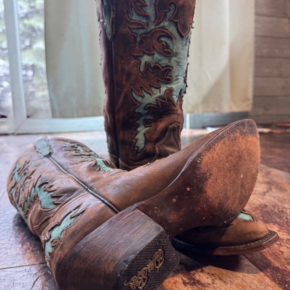 Size 9 women’s Dan post boots - Picture 3 of 4